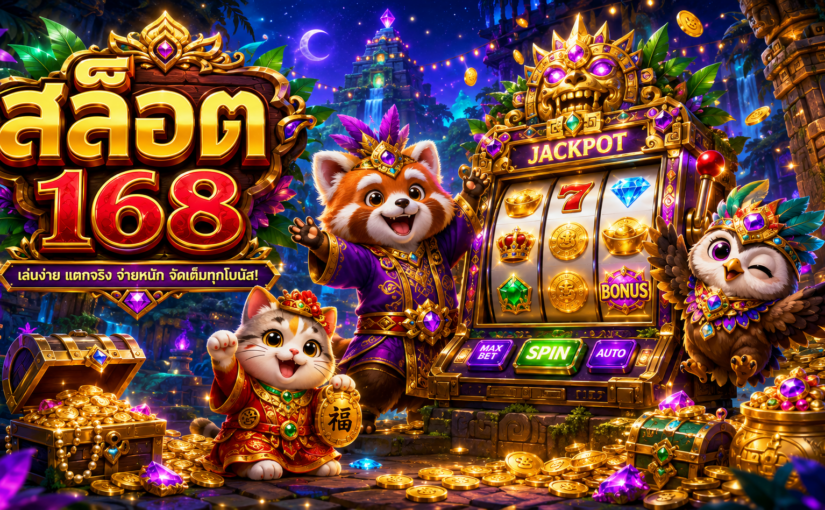 สล็อต168 เว็บตรงสล็อตครบทุกค่าย พร้อมระบบฝากถอนอัตโนมัติ